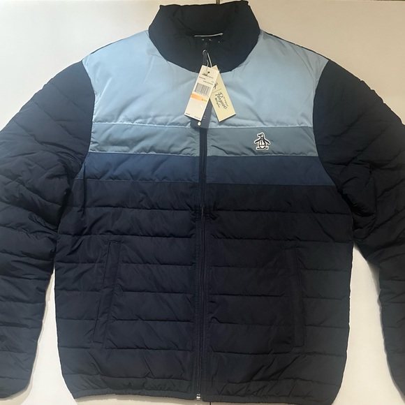 Lightweight color block puffer jacket - Picture 8 of 9